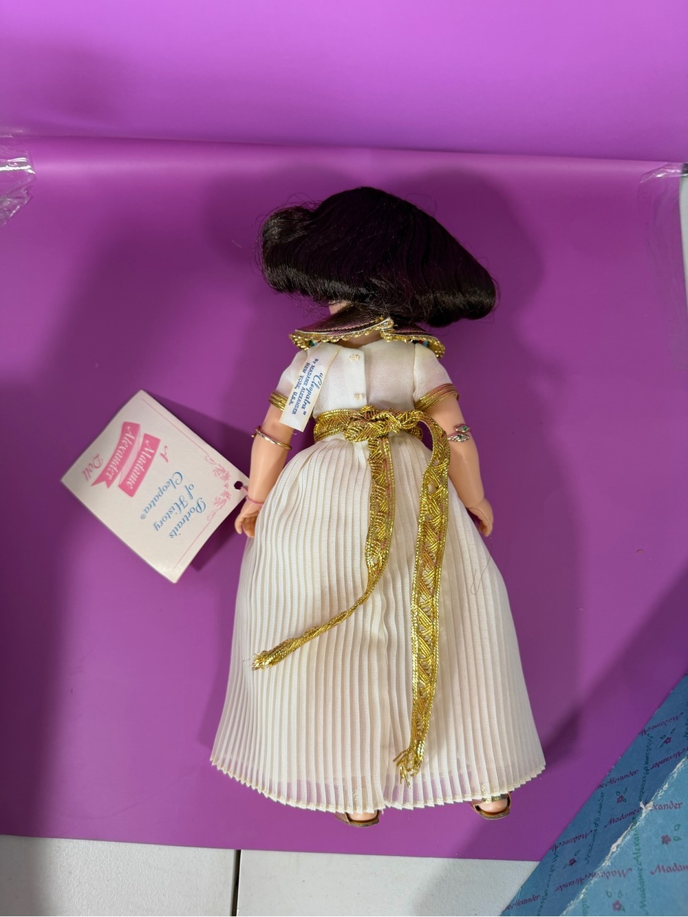 Madame Alexander Cleopatra Doll #1315 12 Tall In Original Box with Tag Vintage - Picture 6 of 12